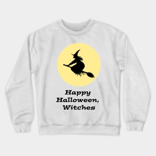 Happy halloween witches Crewneck Sweatshirt